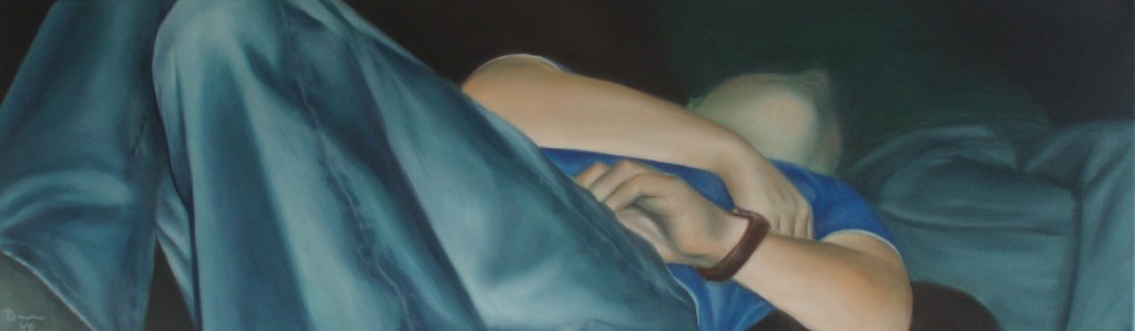 Beanz, oil on canvas, image