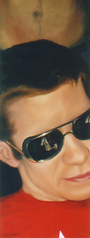 Bolg na Tíre, oil on board, image