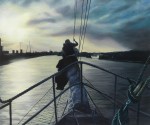 Asgard II Approching Cork, oil on canvas,&nbsp;©Artist