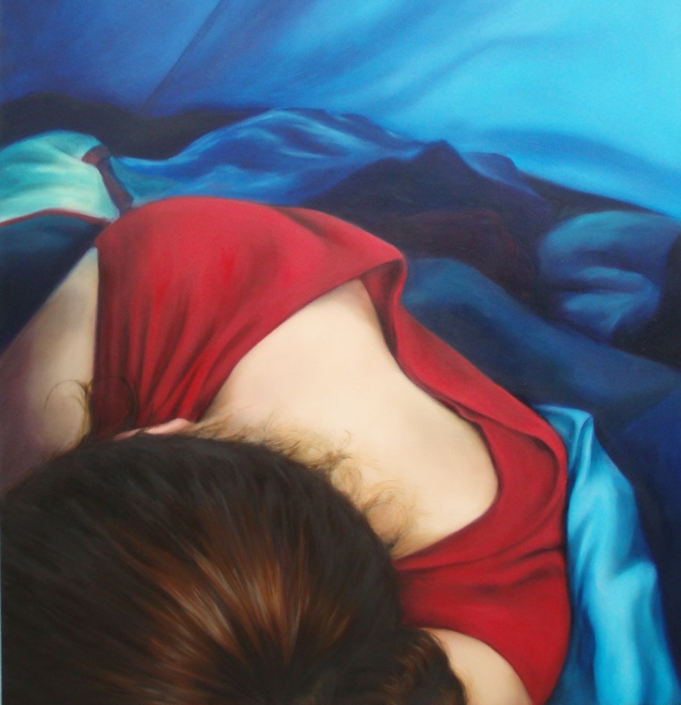 Danú, oil on canvas, image