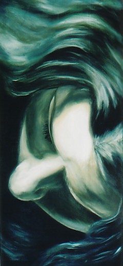 Muireann, oil on canvas, image