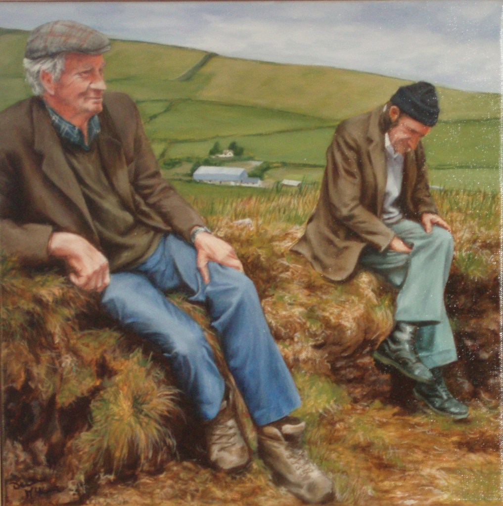 Sos Beag, oil on canvas, image