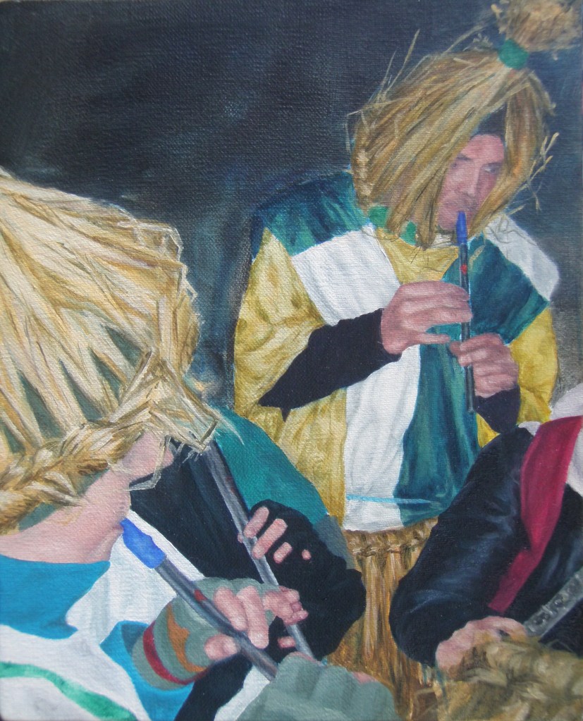 The Quay Wren I, '09, 10"x8", oil on , imagecanvas