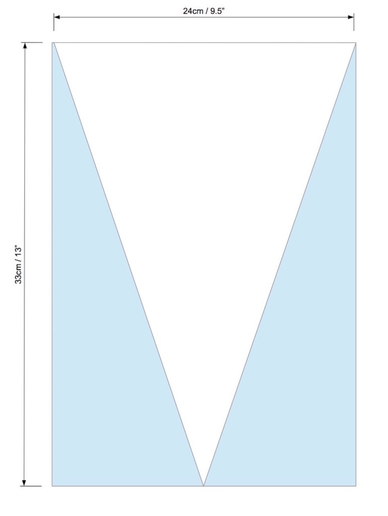 drawing with pattern instructions